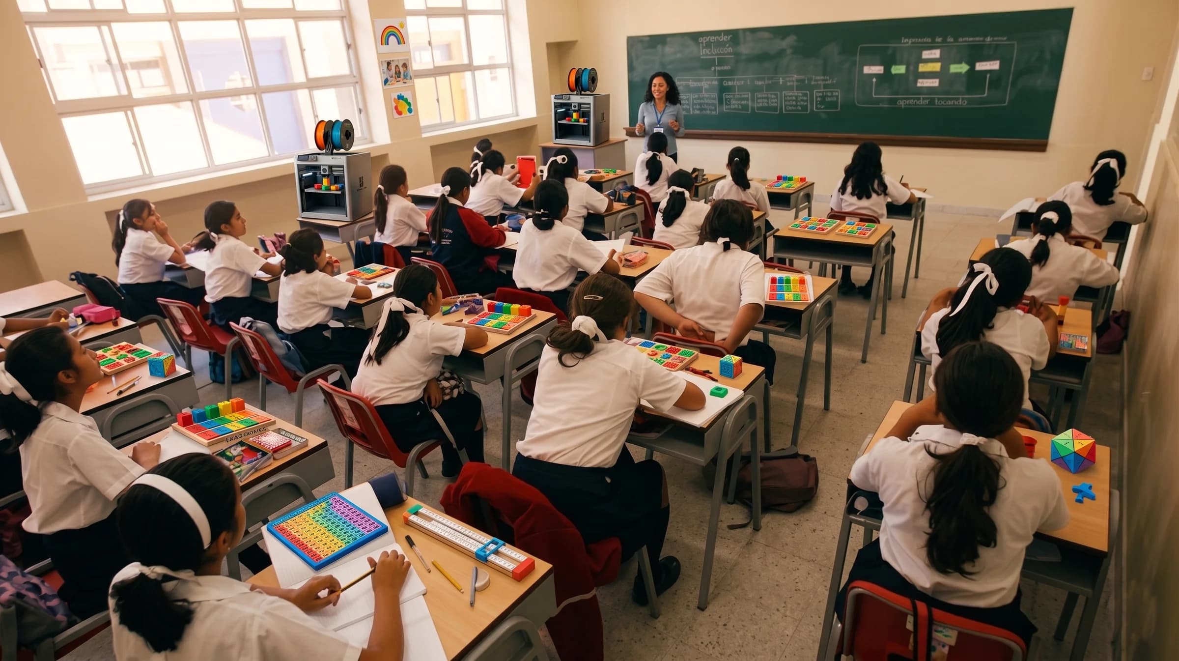 Impresión 3D en el aula: Bambu Lab muestra cómo la fabricación digital puede hacer más tangible la educación especial
