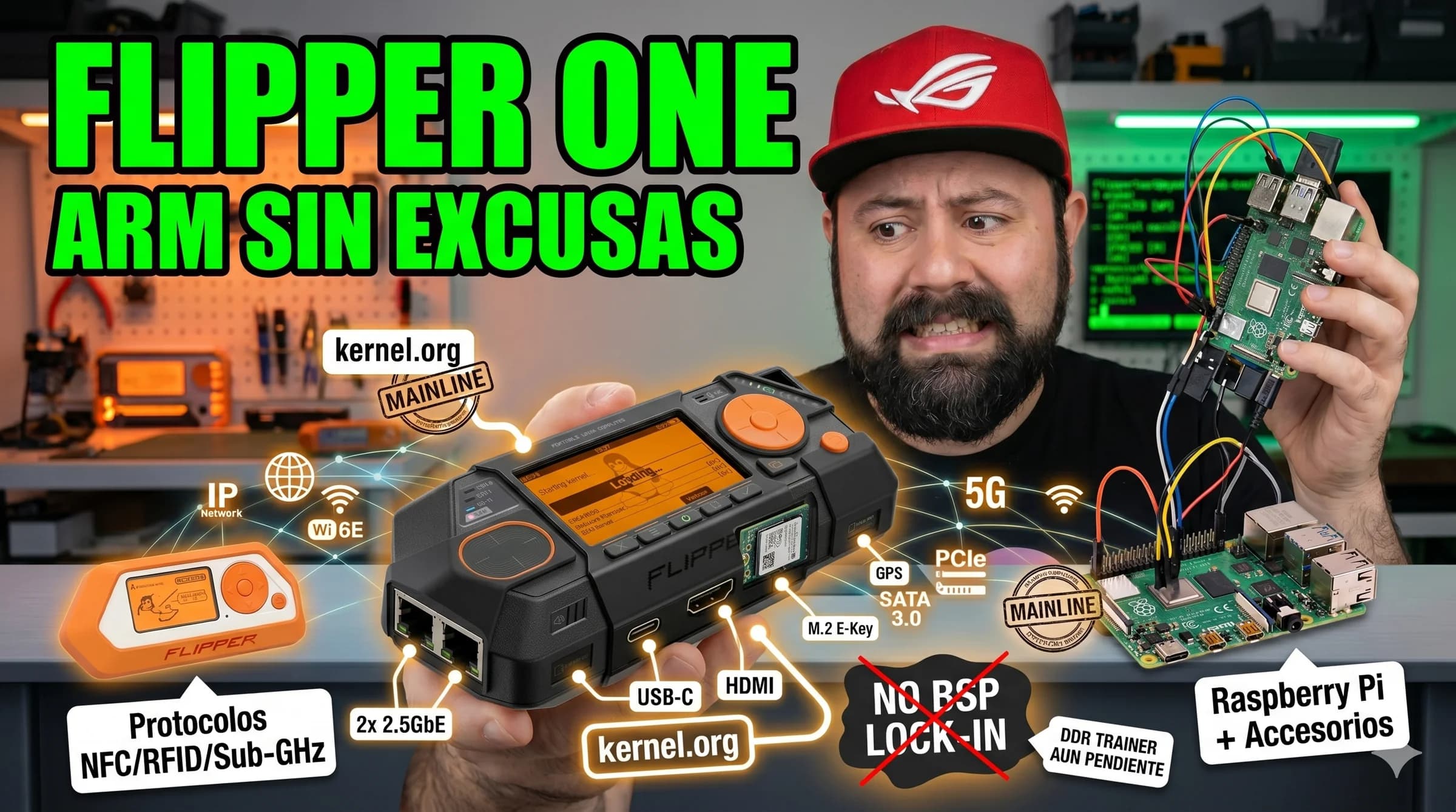 Flipper One no quiere ser otro Raspberry Pi: quiere obligar a ARM a tomarse Linux en serio