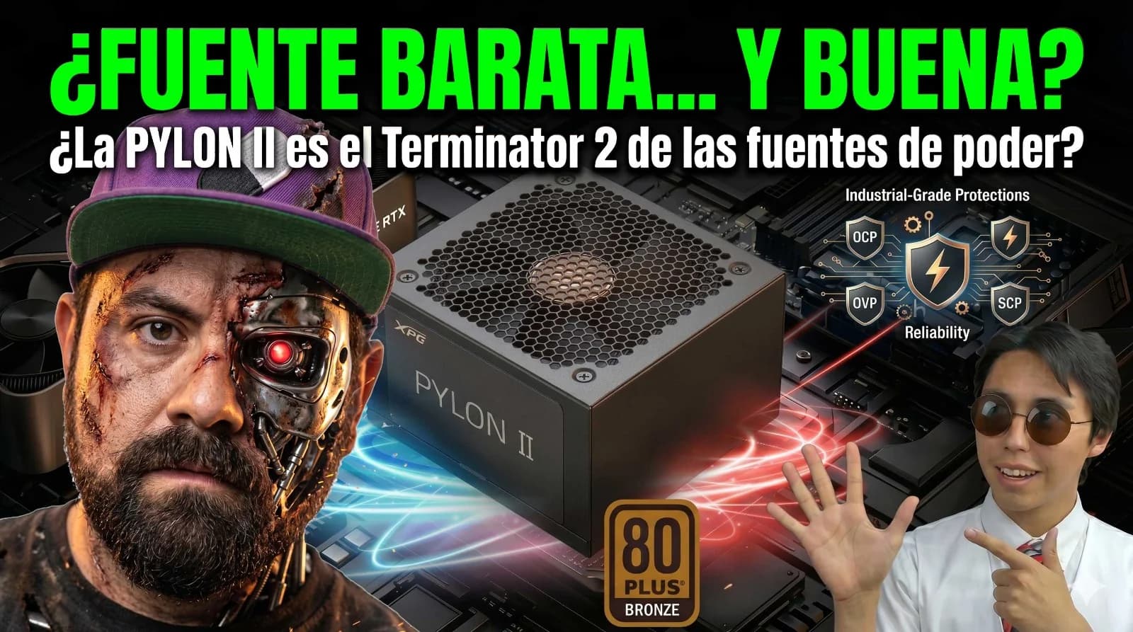 XPG PYLON II 750W: una fuente Bronze de entrada que ya entendió que las GPUs modernas no perdonan
