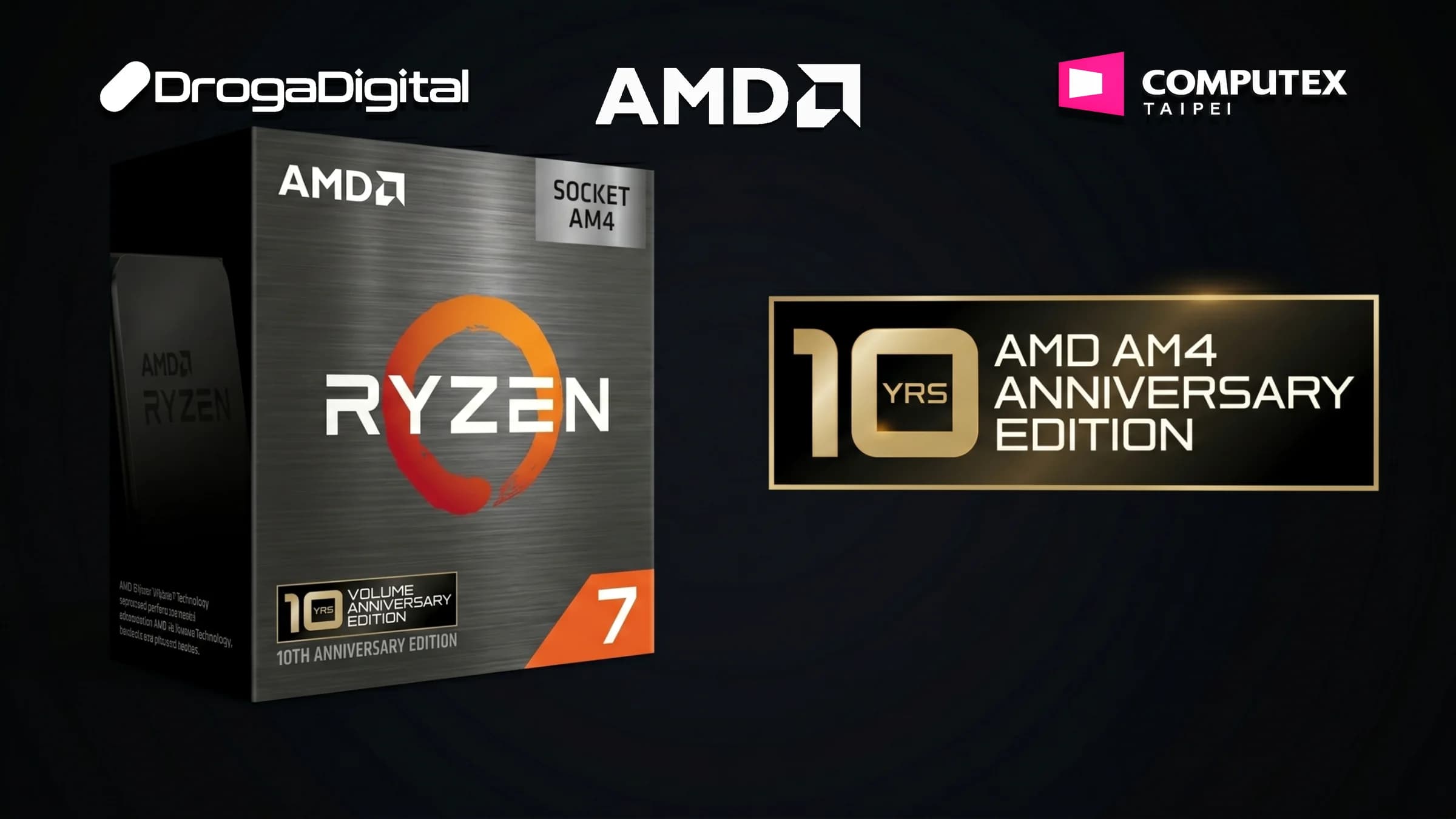 AMD revive el socket AM4 en pleno 2026 (Otra vez) y más en Computex 2026