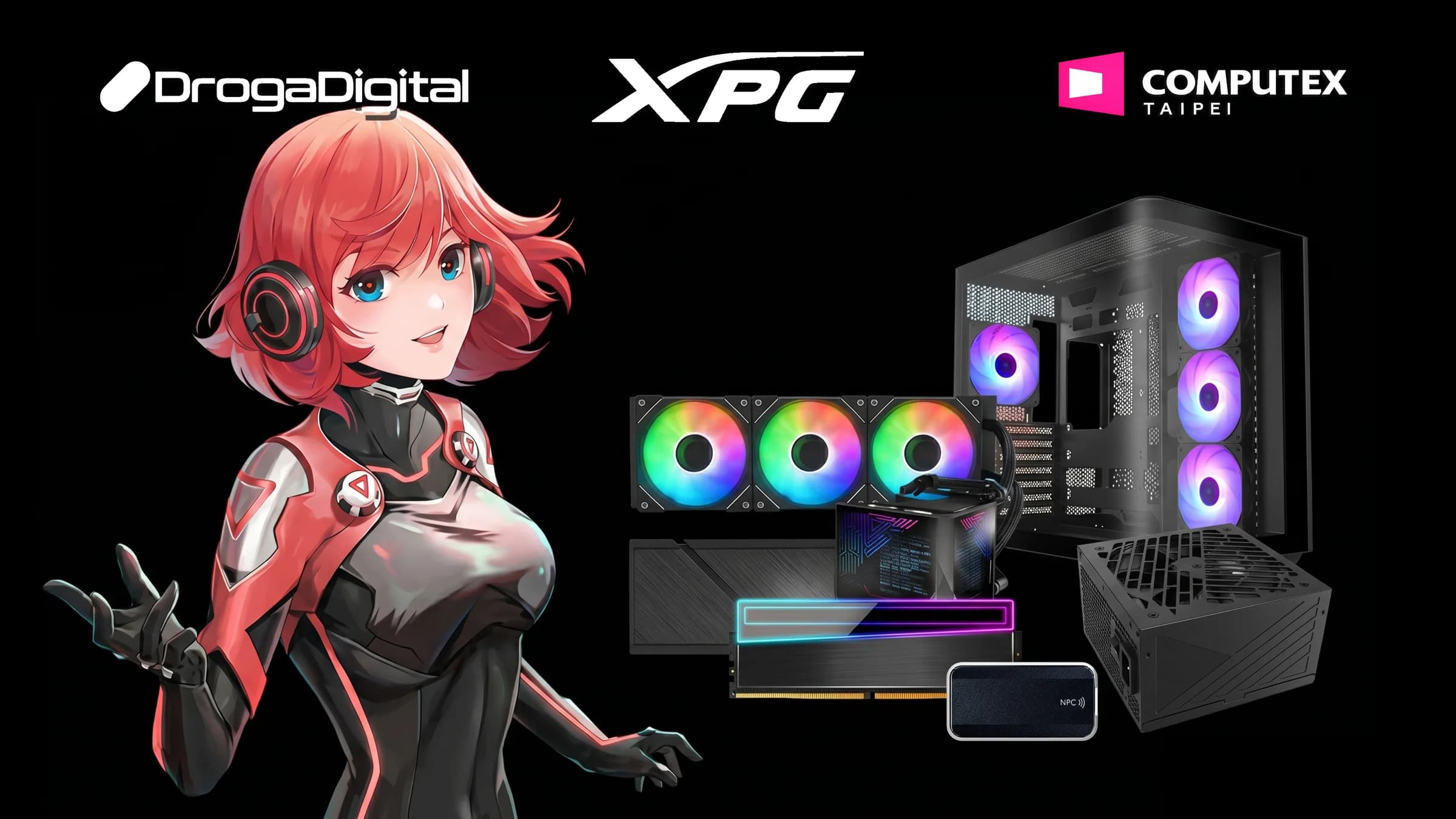 ¡Pantallas, pantallas y más pantallas! XPG nos muestra cómo apantallar en Computex 2026