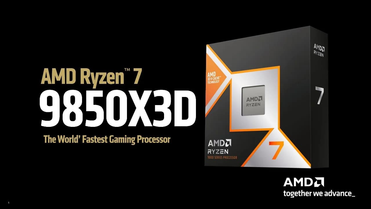 AMD Ryzen 7 9850X3D: el X3D más rápido de 8 núcleos no cambia la fórmula, pero sí la exprime mejor