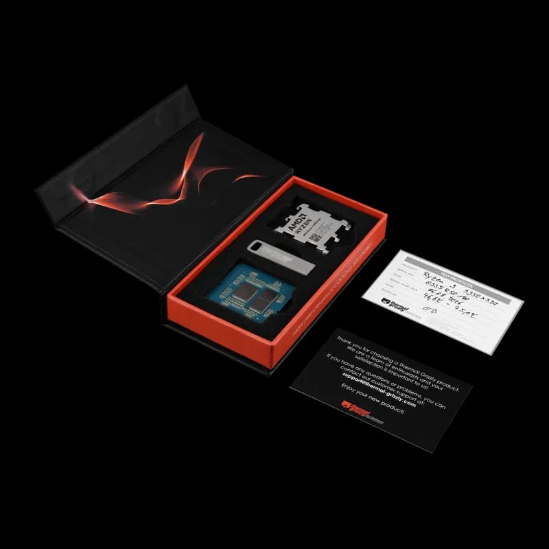Thermal Grizzly vende un Ryzen 9 9950X3D2 delidded por $1,403 y advierte que no reinstales el IHS