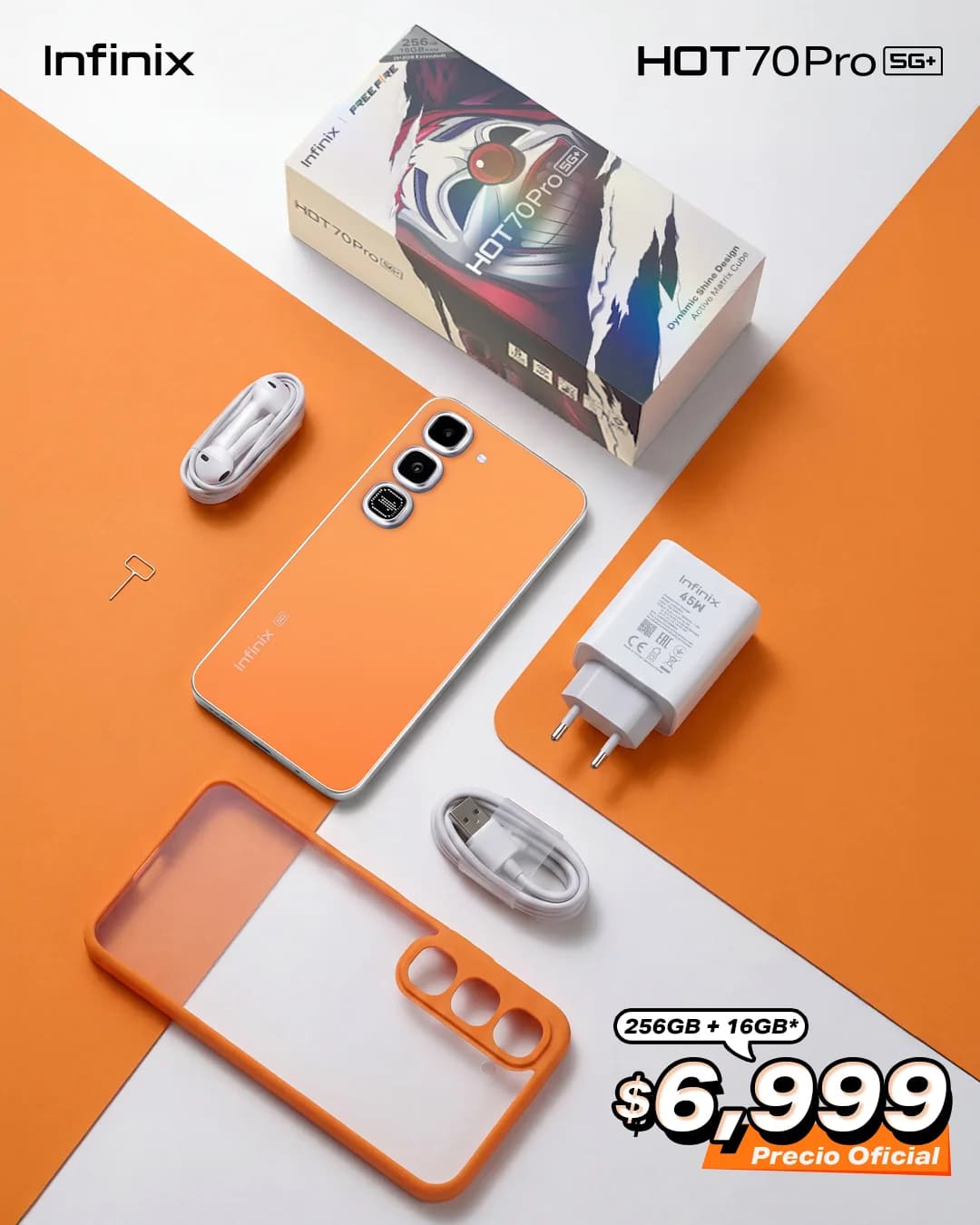 Infinix HOT 70 Pro 5G Free Fire Edition 00