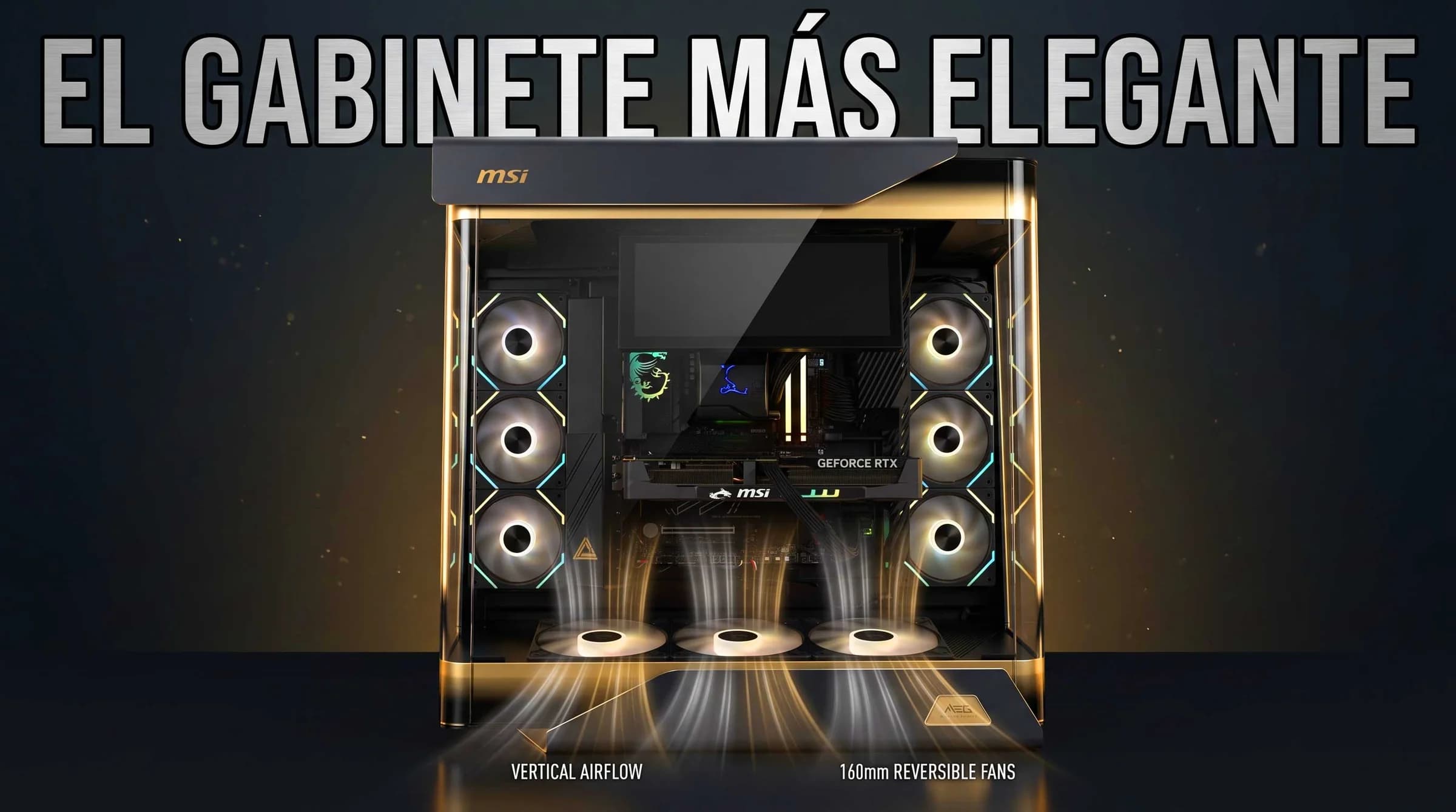 MSI MEG MAESTRO 900R: un gabinete señorial de 33 kilos con un “núcleo” que se vuelve testbench
