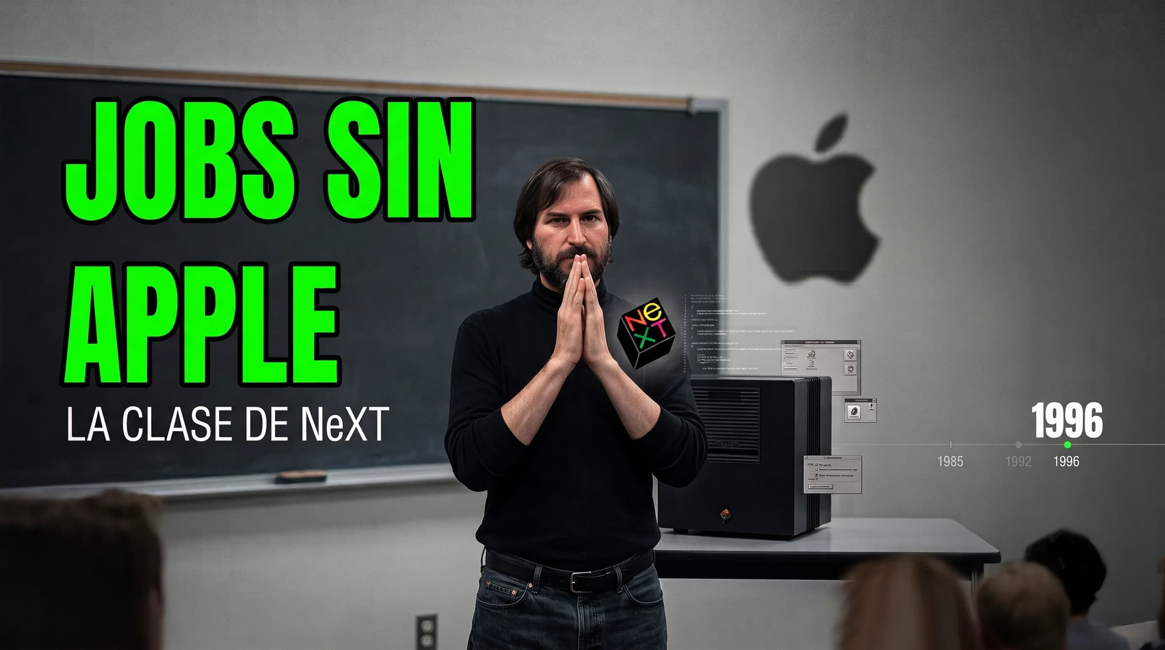 Steve Jobs sin Apple: la clase del MIT donde explicó NeXT, sus errores y cómo volver a construir