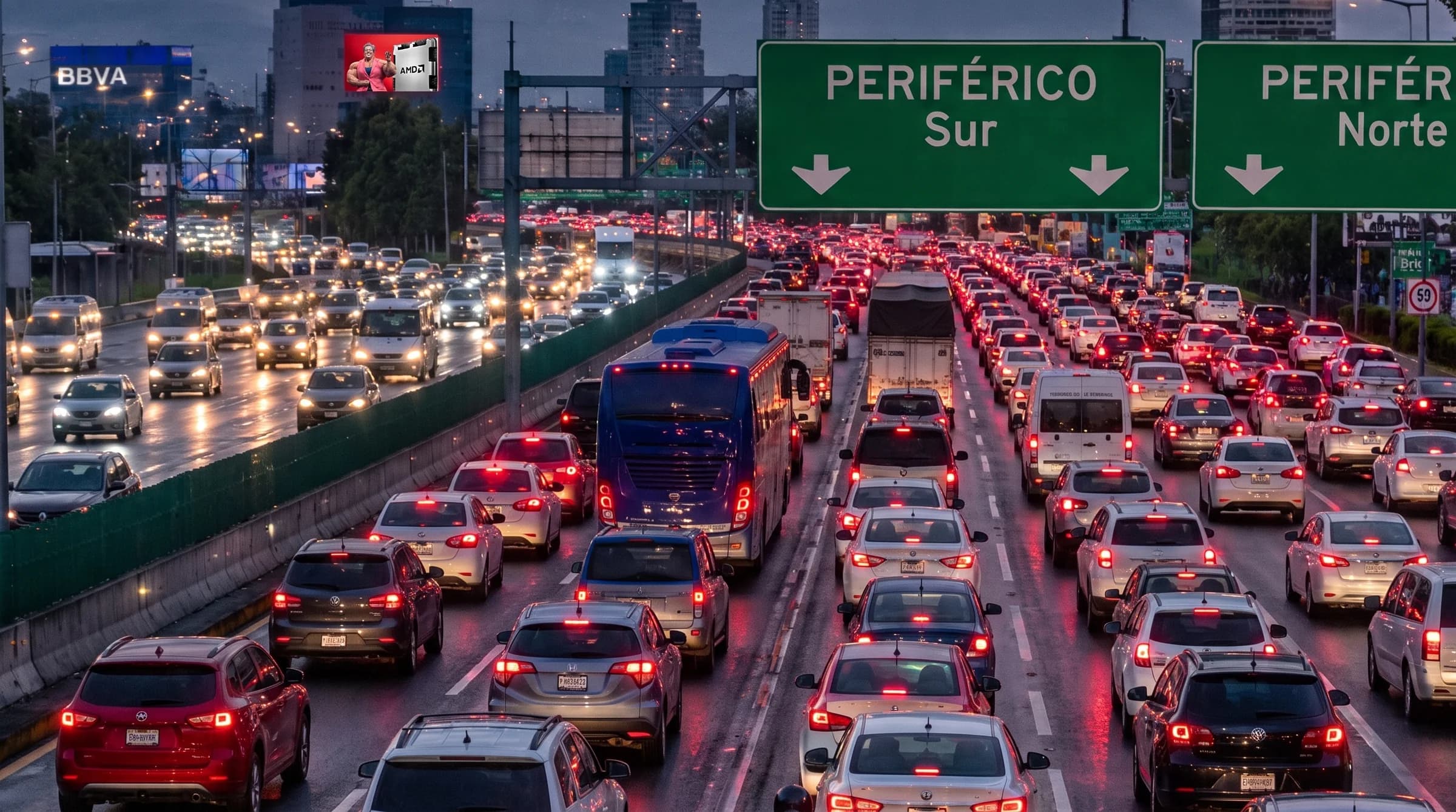 184 horas al año en el tráfico: Lincoln quiere convertir la cabina en un refugio contra la ciudad
