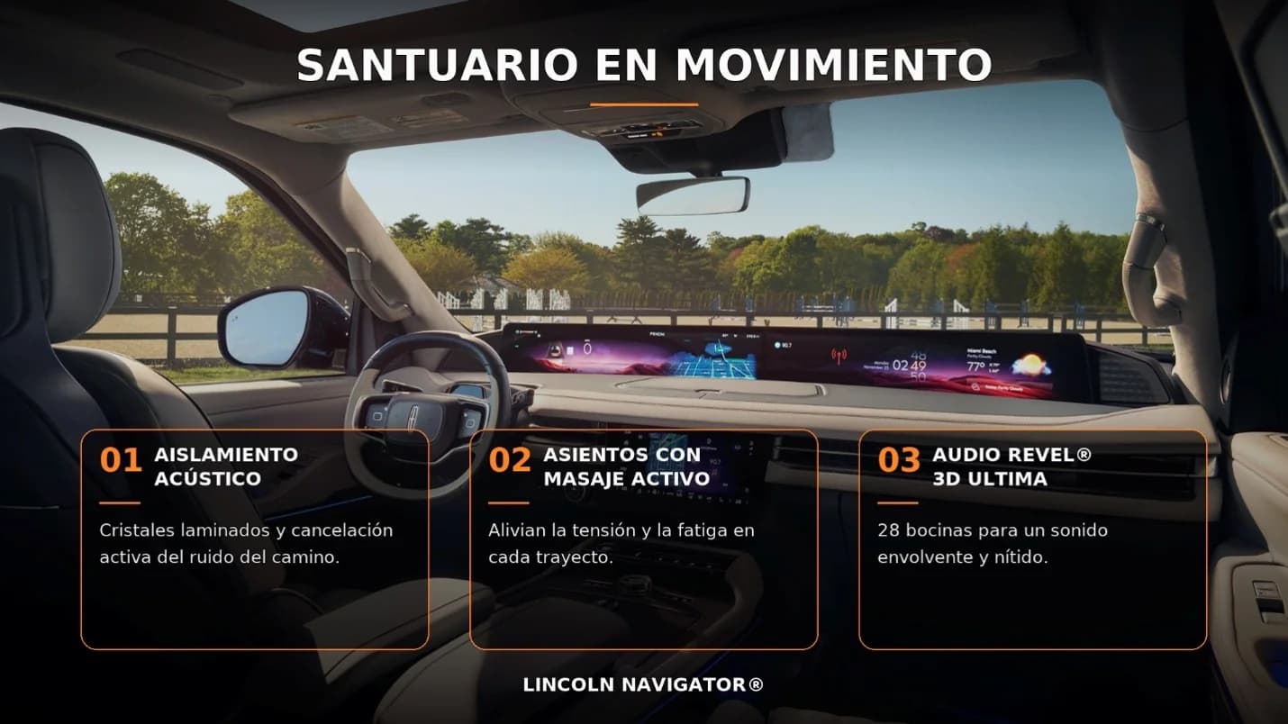 184 horas al año en el tráfico: Lincoln quiere convertir la cabina en un refugio contra la ciudad