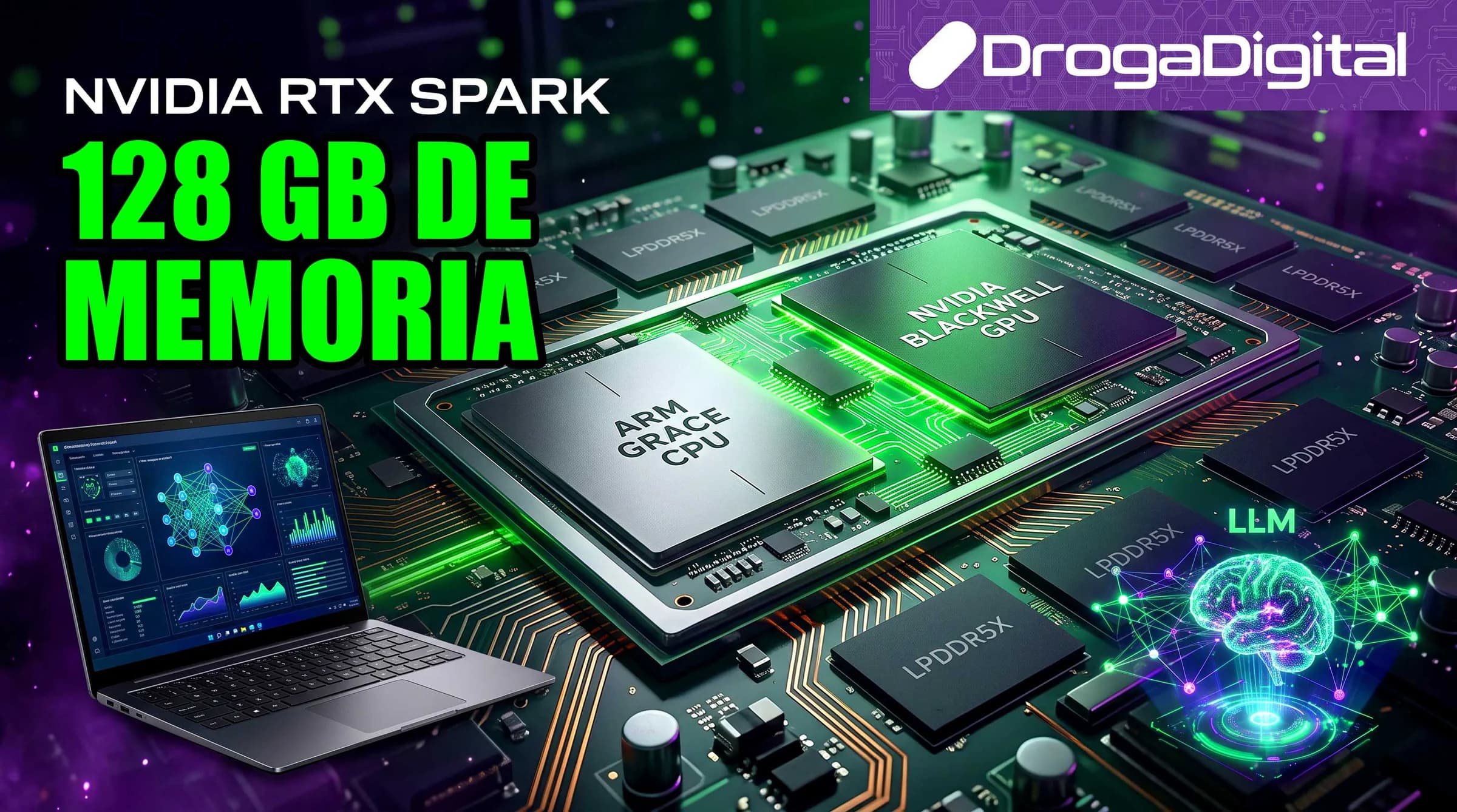 NVIDIA RTX Spark N1X: Blackwell, ARM y hasta 128 GB de memoria unificada, ¿IA local DEFINITIVA o una COSTOSA decepción?