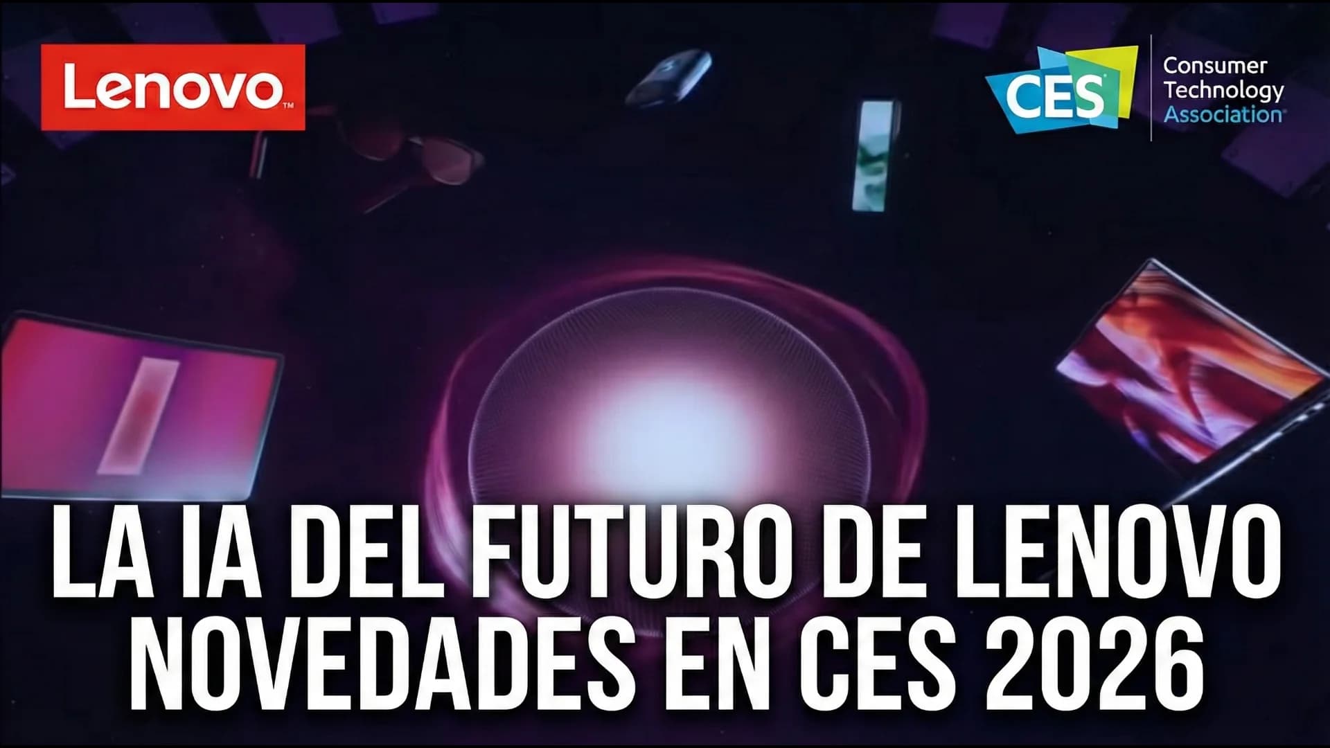 ¡Lenovo se adueñó de Las Vegas! Entre superagentes de IA y el Mundial 2026: Esto es lo que mostraron en la esfera de las Vegas