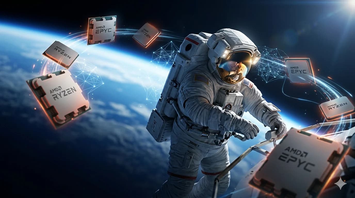 AMD en el espacio: cómo el cómputo adaptable y la IA están redefiniendo las misiones de la NASA