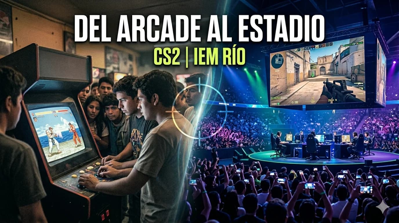 De las arcades al estadio: el ADN competitivo que hoy define a eventos como IEM
