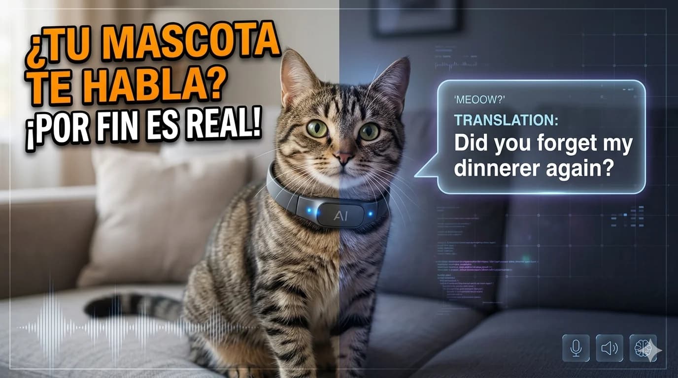 IA para hablar con tu mascota… ahora sí va en serio.
