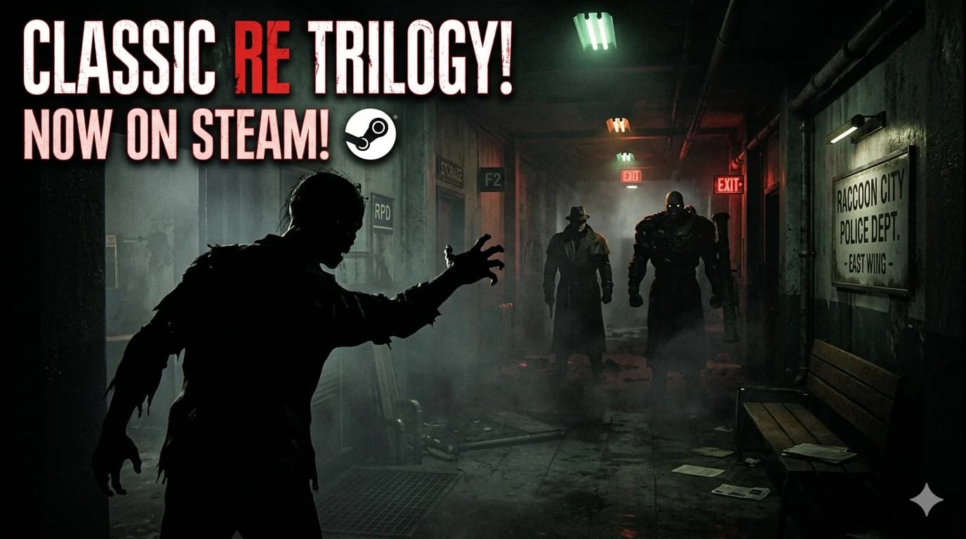 Resident Evil clásico regresa a Steam: Capcom revive tres pilares del survival horror (y sí, Breath of Fire IV también)