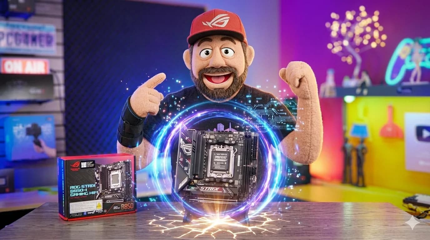 ROG STRIX B850-I Gaming WiFi: Mini-ITX sin concesiones, PCIe 5.0 y todo el ecosistema AI de ASUS