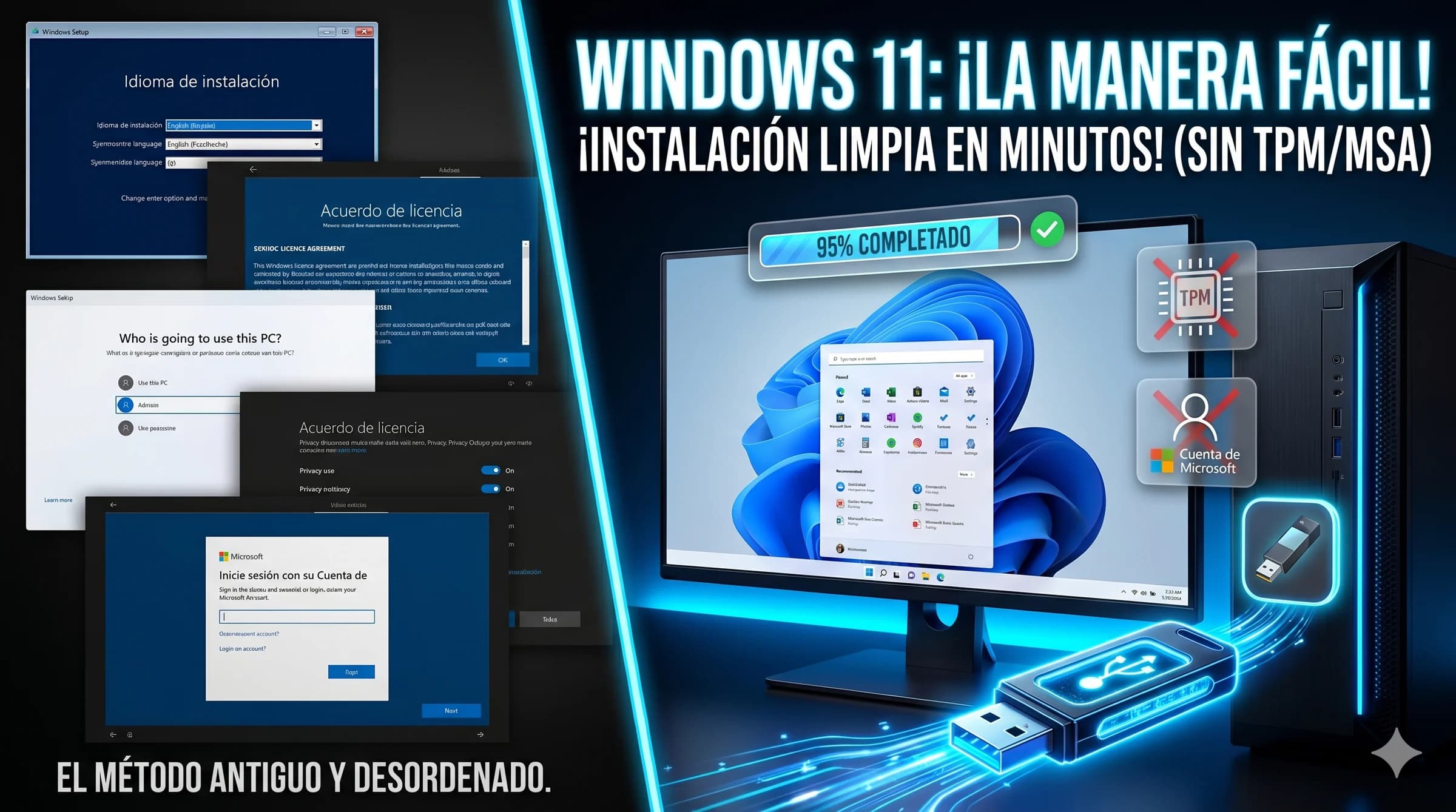 Rufus 4.14 introduce un modo silencioso para instalaciones desatendidas de Windows 11, permite eliminar apps preinstaladas y facilita la creación de USBs booteables sin requisitos restrictivos.
