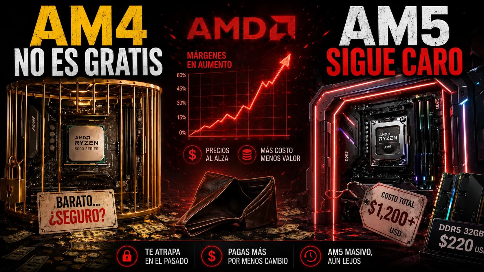 AM4: el “favor” de AMD que también mantiene caro al ecosistema Ryzen