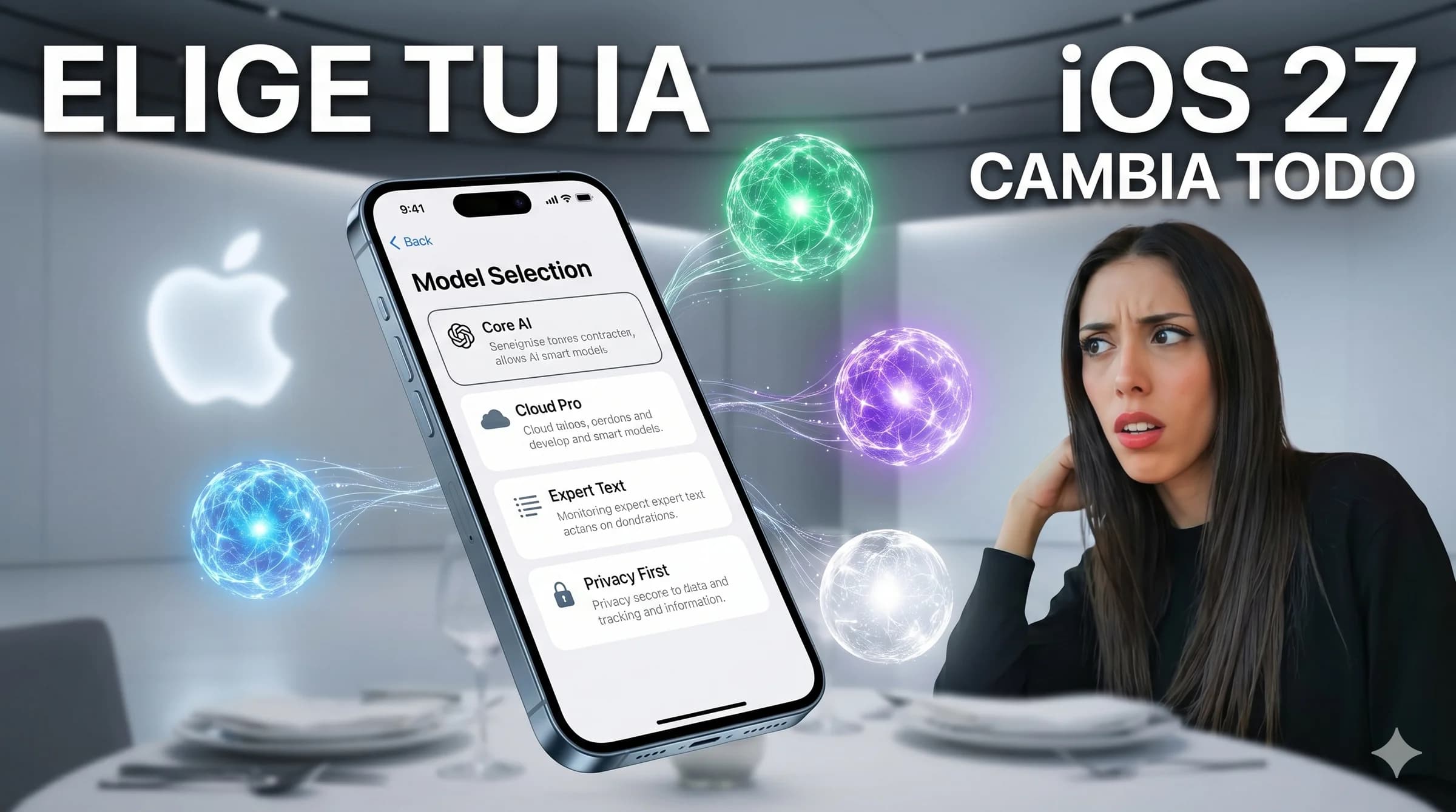 Apple podría dejarte elegir tu modelo de IA favorito en iOS 27: una apertura rara… y quizá necesaria