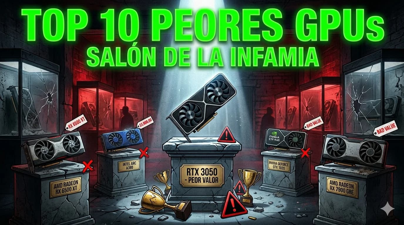 El Salón de la Infamia: Las peores tarjetas gráficas de los últimos años y por qué fueron un dolor de cabeza