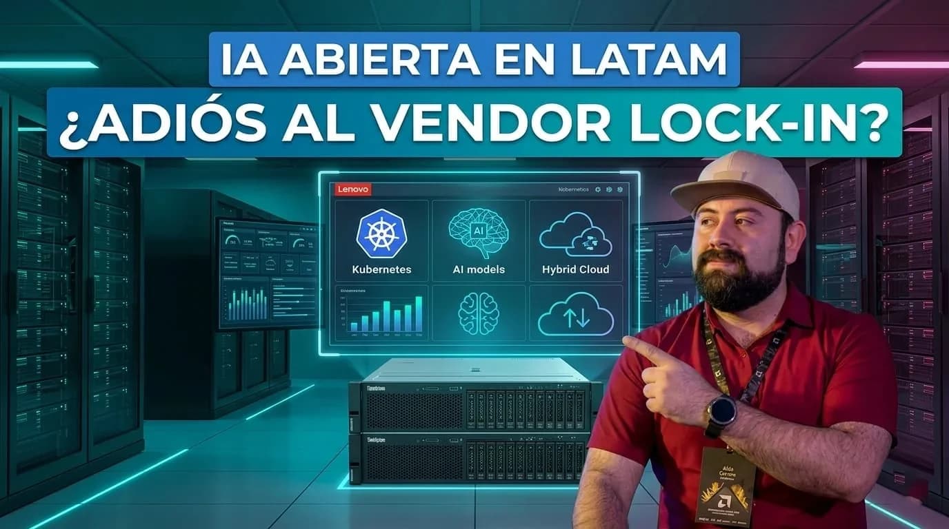 Lenovo y Canonical refuerzan su alianza en LATAM: infraestructura abierta, IA real y el fin del vendor lock-in