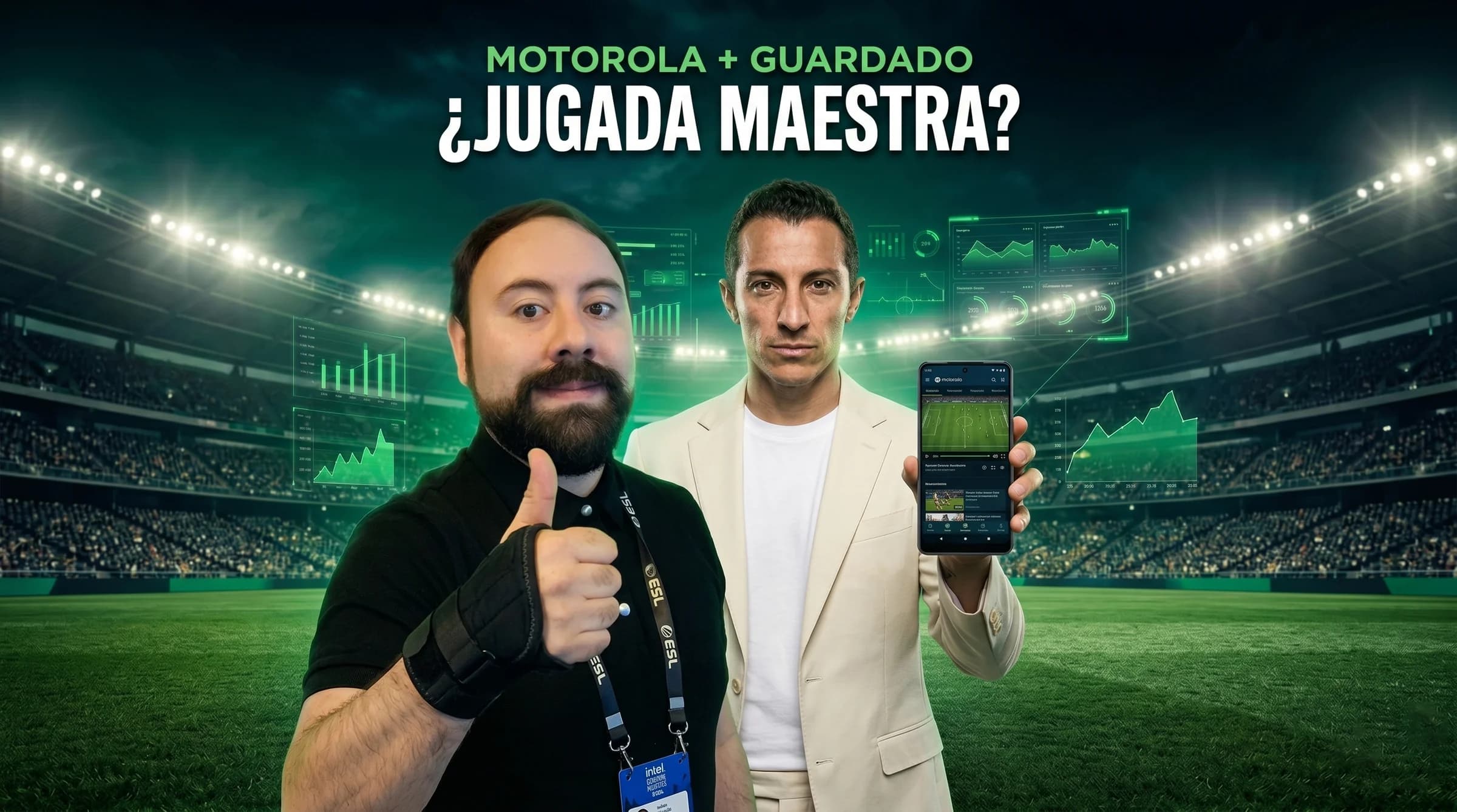 Motorola suma a Andrés Guardado como embajador rumbo al Mundial 2026: tecnología, fútbol y narrativa de marca en México