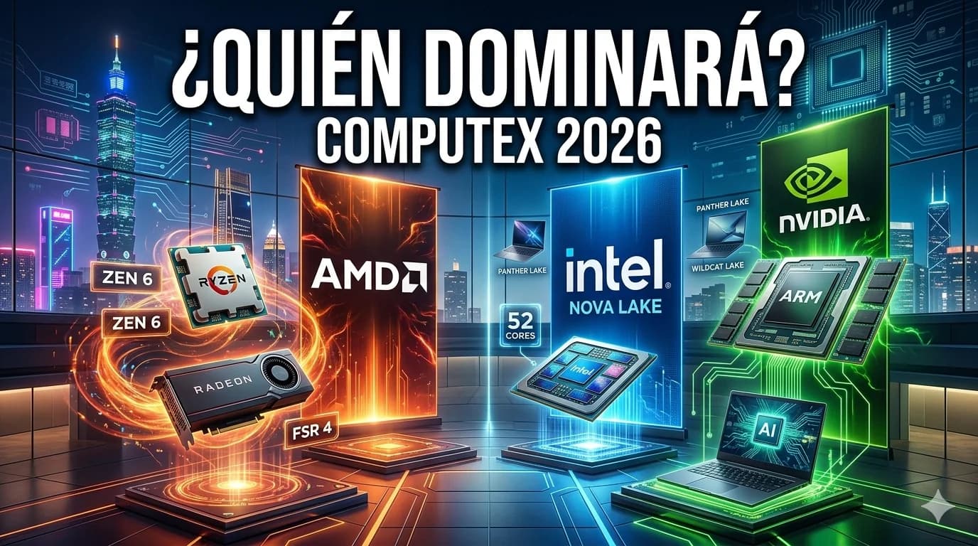 Rumores, Titanes y Silicio: Lo que nos depara Computex 2026