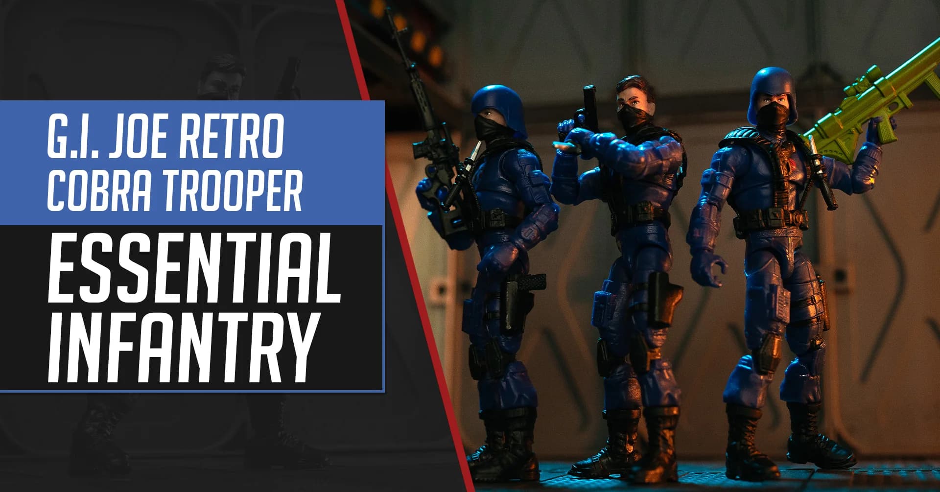 Por qué el Cobra Trooper Retro de G.I. Joe sigue siendo la mejor figura para hacer Army Building.