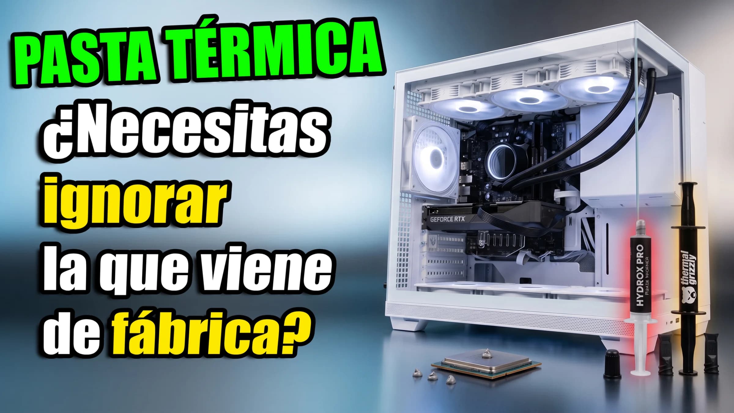 ¿Gastar en pasta térmica aparte al armar tu PC? Por qué deberías dejar de tirar la que ya incluye tu disipador
