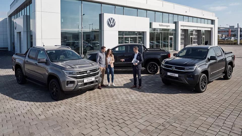Volkswagen Amarok Dark Label 2026 llega a México: V6 diésel, traje negro y precio de pickup premium